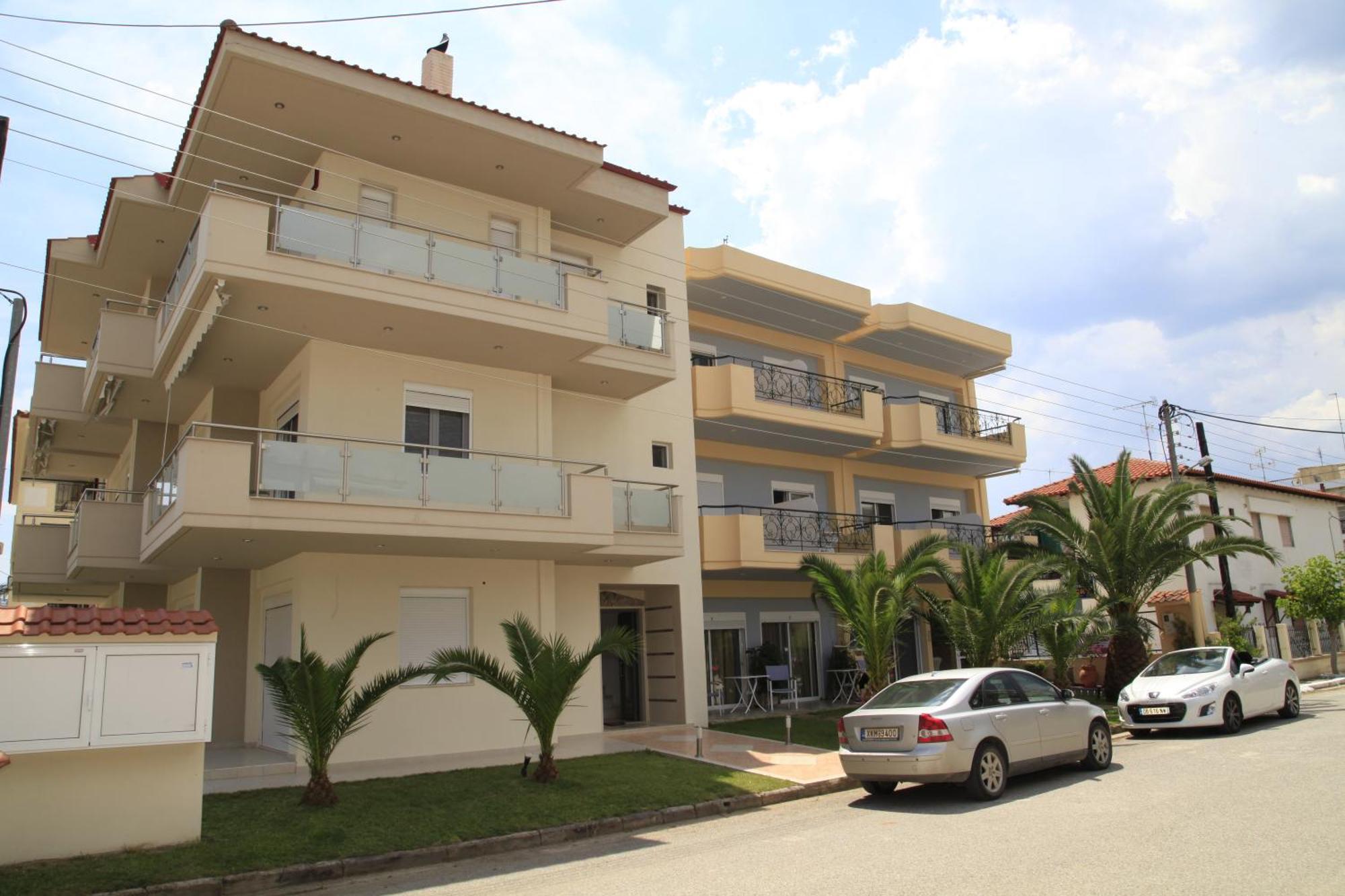 Vicky Rooms Paralia Dionysiou Bagian luar foto