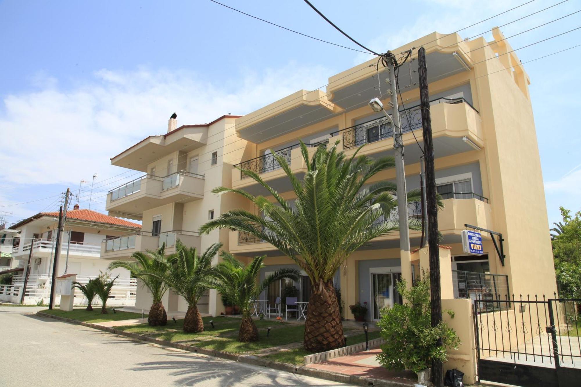 Vicky Rooms Paralia Dionysiou Bagian luar foto