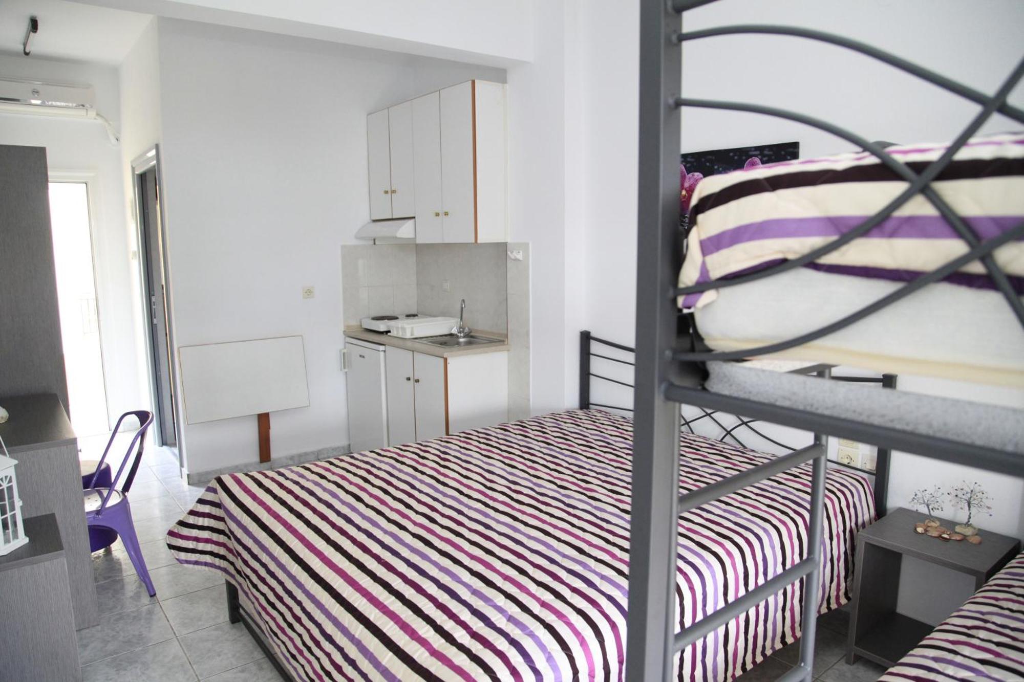 Vicky Rooms Paralia Dionysiou Bagian luar foto