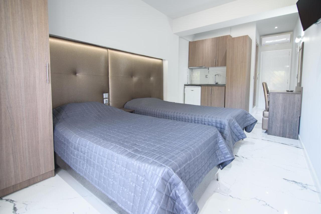 Vicky Rooms Paralia Dionysiou Bagian luar foto
